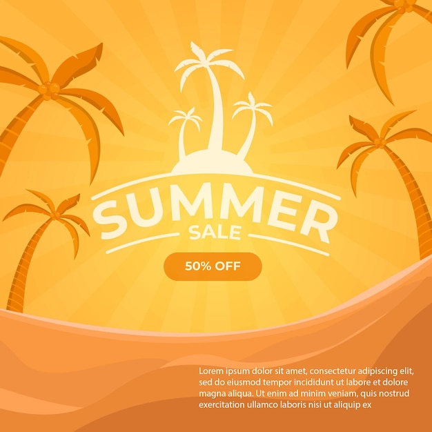 Summer sale discount Simple