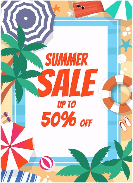 Summer sale flayer