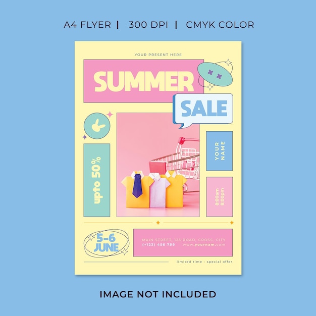 Summer Sale Flyer