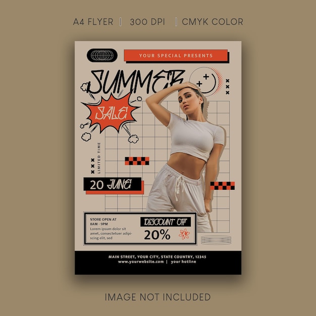 Summer Sale Flyer