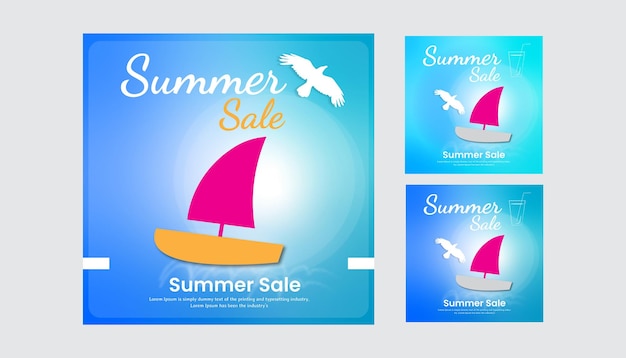 Summer Sale Social Media Banner