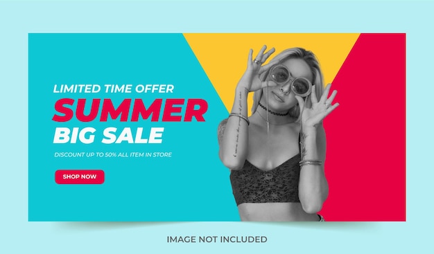 Summer Sale Web banner Templates