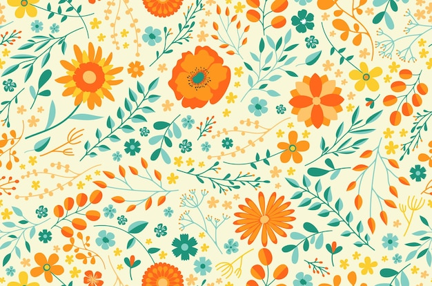 Summer Seamless Pattern