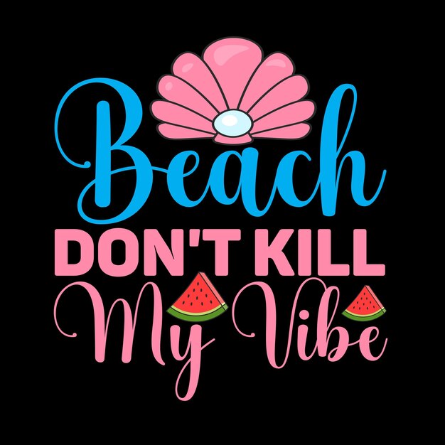 Summer Svg T-Shirt Design