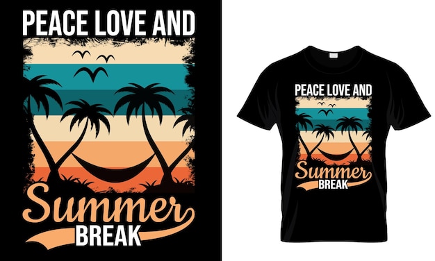 Summer t shirt design