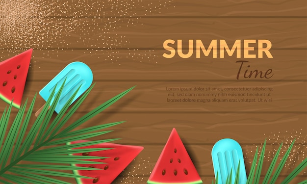 summer time background