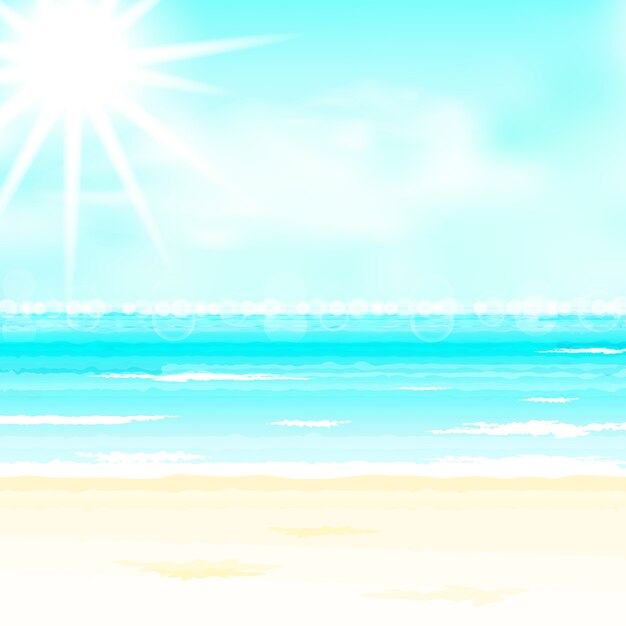 Vector summer time background 