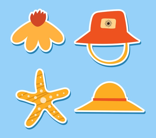 Summer Time Stickers