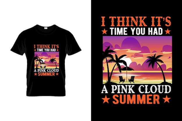 Summer TShirt Design or Summer poster Design Summer Quotes Summer Typography