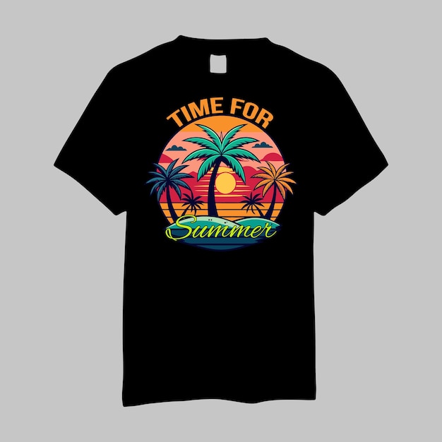 Summer tshirt design