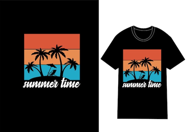 Summer tshirt design