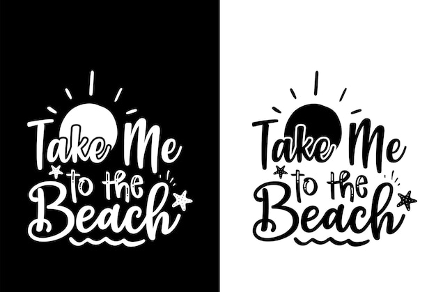 Summer vacation phrase lettering with white background Premium Design