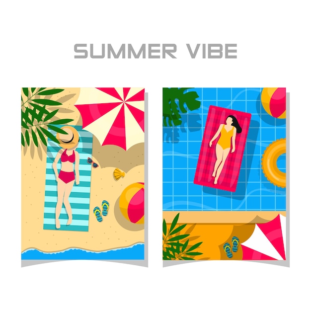 SUMMER VIBE ILLUSTRATION