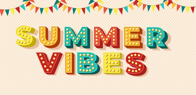 summer vibes banner design summer background design