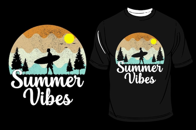 Summer Vibes tshirt design