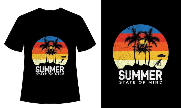 Summer Vintage and Retro Typography t shirt design, Vacation time, Family summer, summer time, Surf