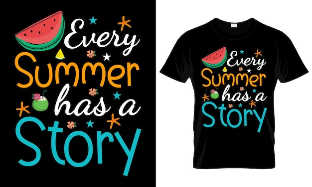 Summers Day T shirt Design Summertime Summer Vacation Beach Life T shirt Design