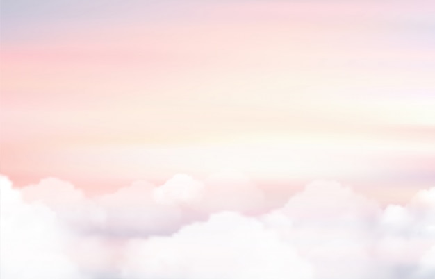 sun and cloud background 