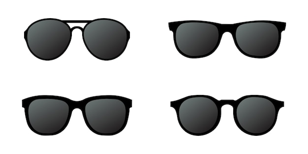 Sun glasses set simple design