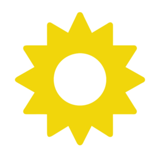 sun pictogram