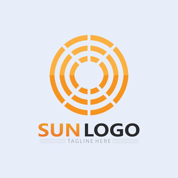 Sun Vector illustration Icon