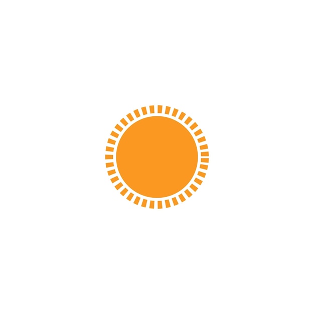 Sun Vector illustration Icon