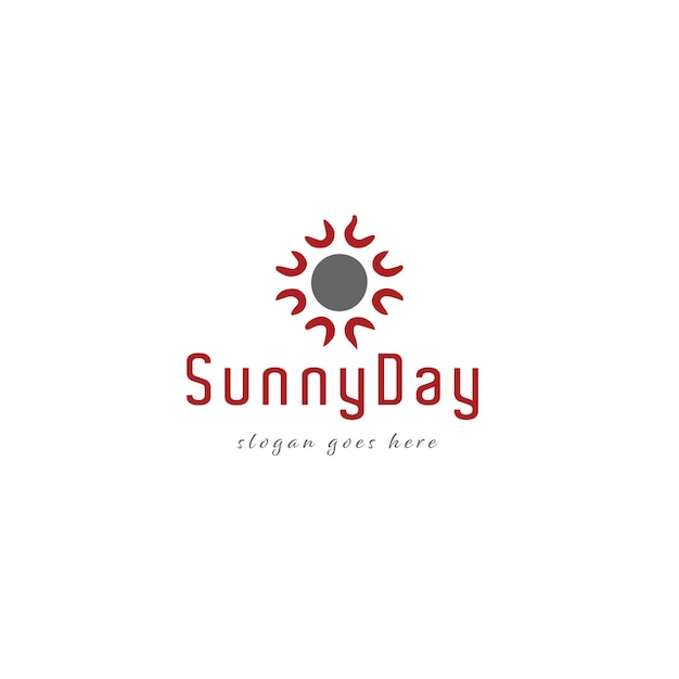 Sun Vector Logo Design