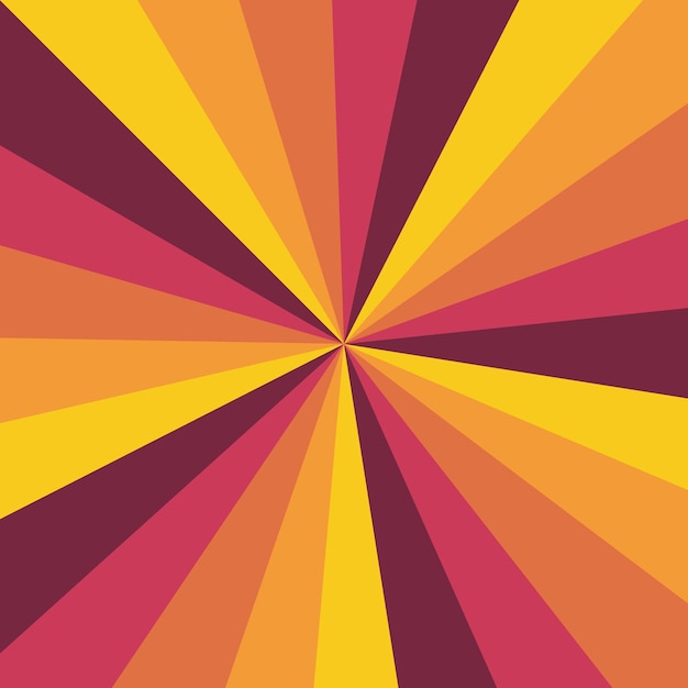 Sunburst vector New Year pattern radial stripes