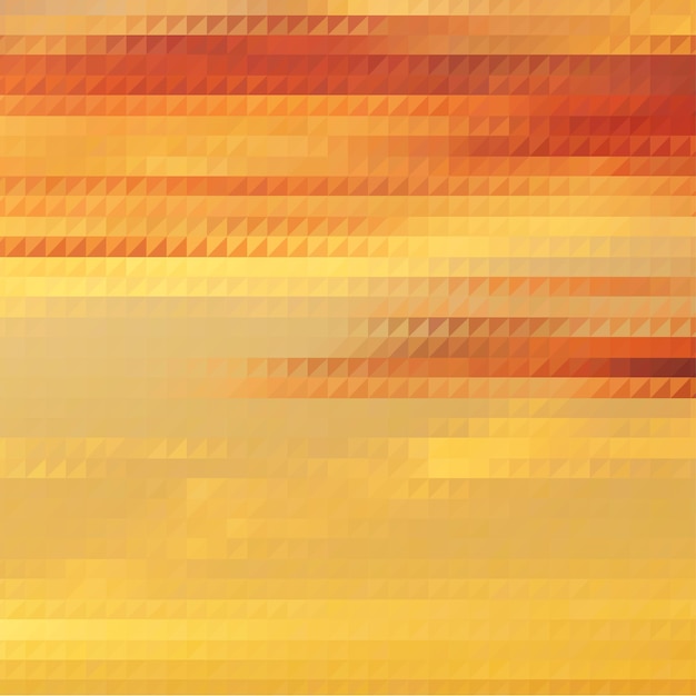 Sundown themed background with triangular grid