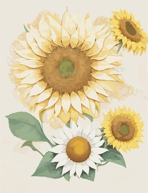 Sunflower borders