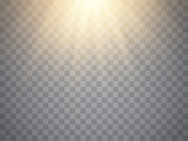 Sunlight special lens flare light effect.  Vector illustration