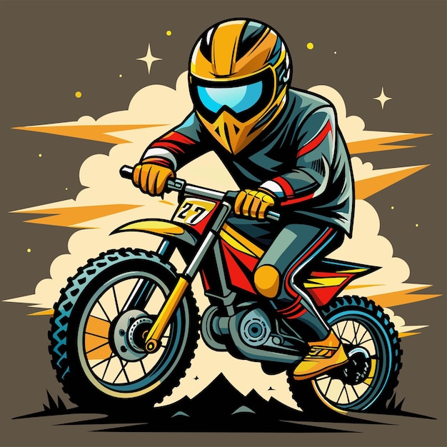 Super Bikers tshirt sticker desgin