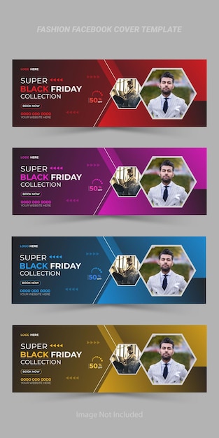 Super Black Friday Facebook Cover Template