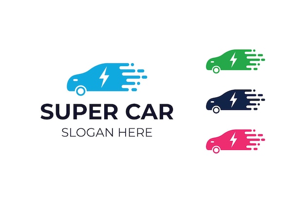 super car logo design