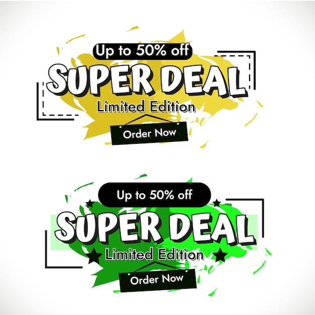 Super deal label collection