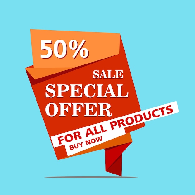 Super sale paper banner sale background big saleposter sale