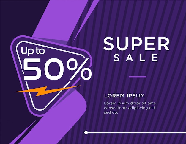 Super Sale Promotion Banner