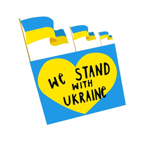 Support Ukraine We stand with Ukraine