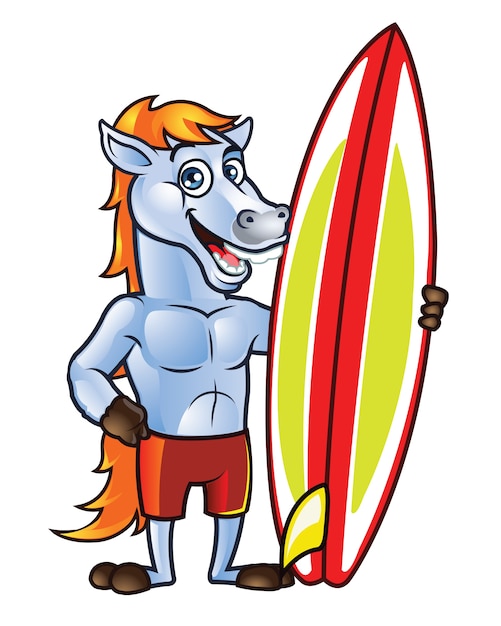 Surfing Pony