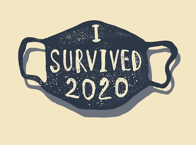 Survived Corona Quote T-Shirt