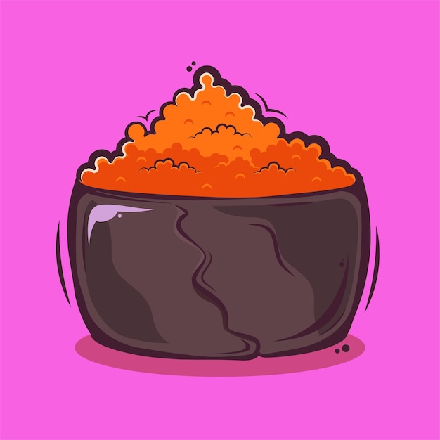 Sushi art illustration