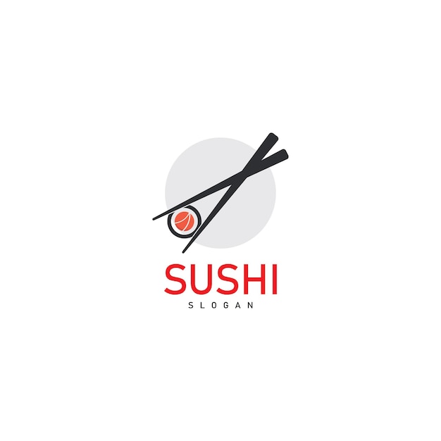 Sushi logo japanese food asian food restaurant icon