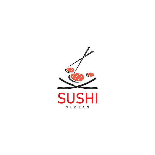 Sushi logo japanese food asian food restaurant icon