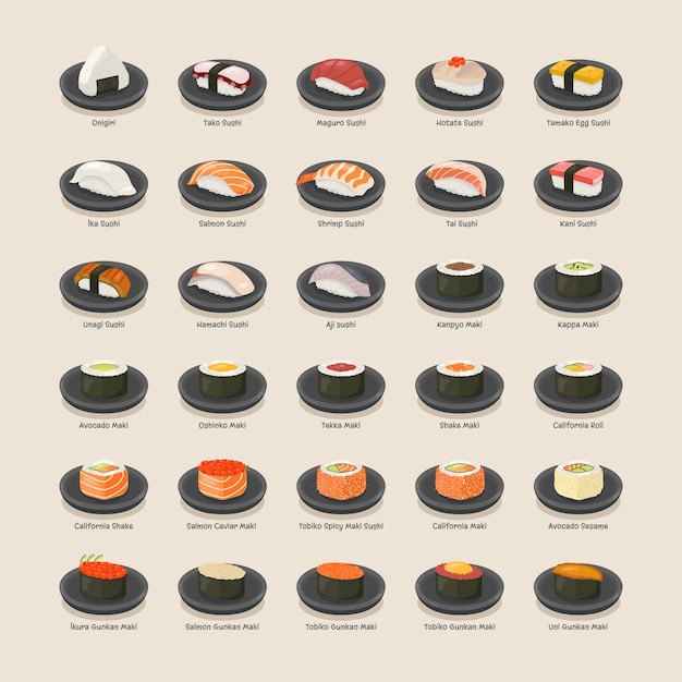 Sushi set