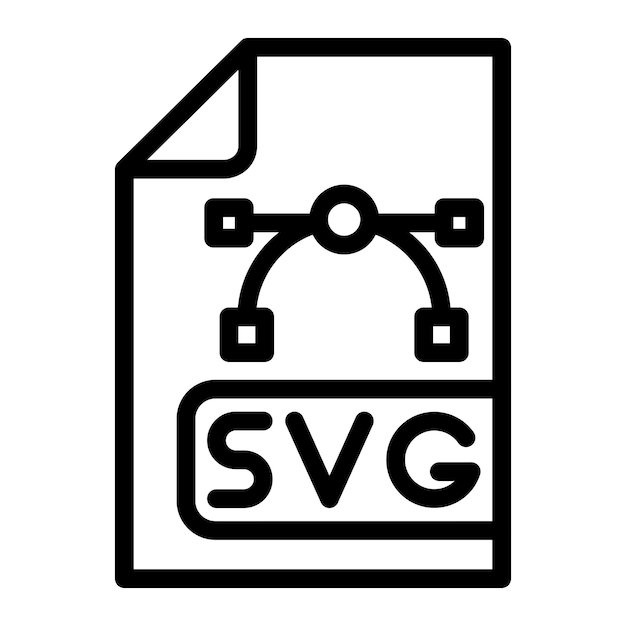 Svg file Vector Icon Design Illustration