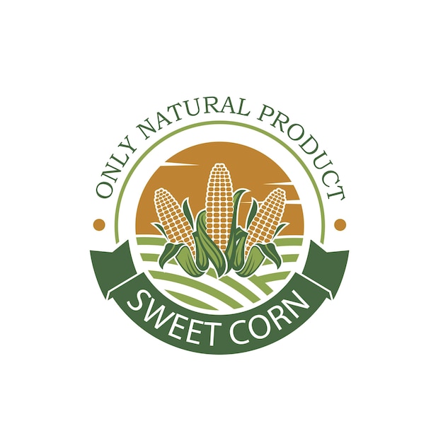 sweet corn label