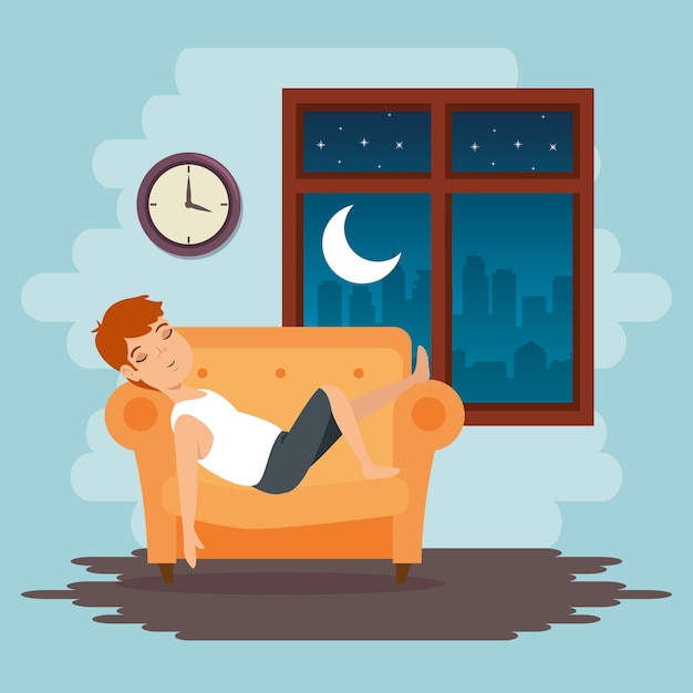 Sweet dreams sleeping time icon