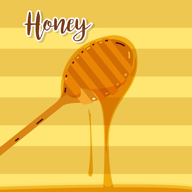 Sweet honey card