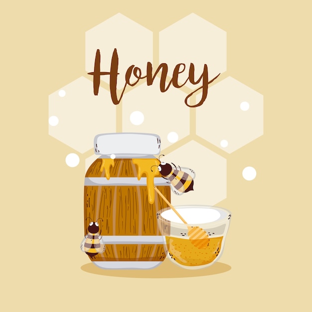 Sweet honey card