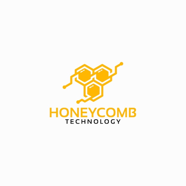 Sweet Honeycomb logo template designs